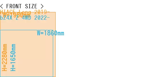 #HIACE Long 2019- + bZ4X Z 4WD 2022-